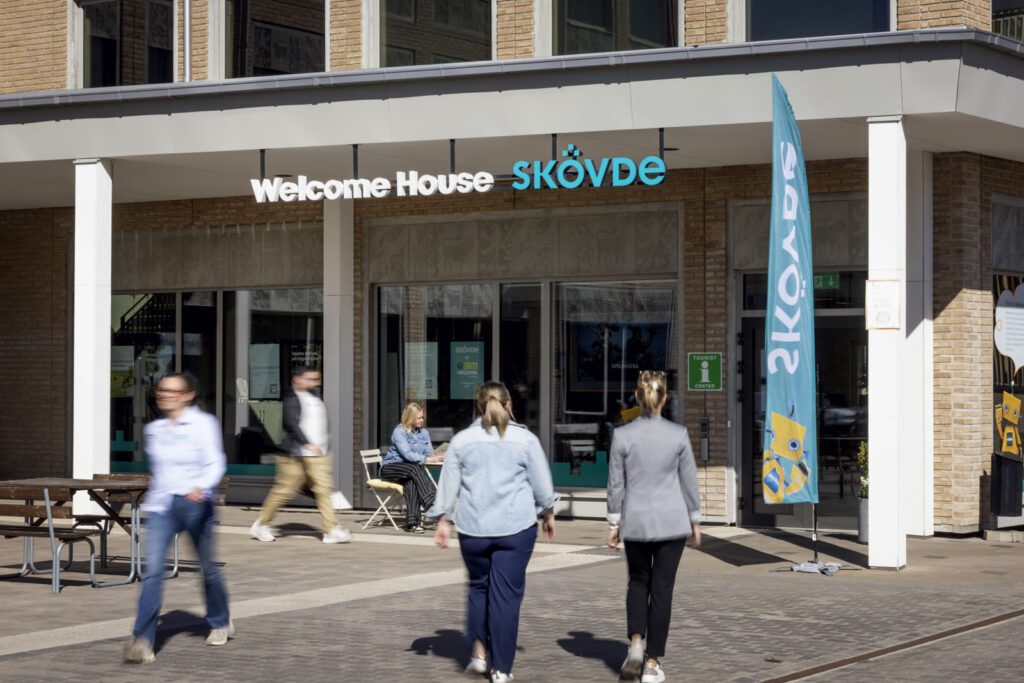 Welcome House in Skövde welcomes visitors and newcomers to Skövde